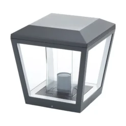 Lucande Baliza Dunia, antracita, metal, 24 cm, IP54