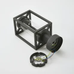 Lucande Baliza Ferda, 37 cm, antracita, IP44