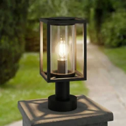 Lucande Baliza Ferda, 37 cm, antracita, IP44