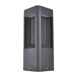 Lucande Baliza LED Annika, antracita, metal, 30 cm