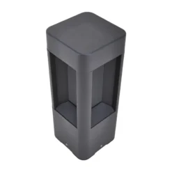 Lucande Baliza LED Annika, antracita, metal, 30 cm