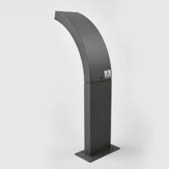 Lucande Baliza LED Juvia, 40 cm, antracita, IP54