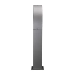 Lucande Baliza LED Lennik, 60 cm, antracita, metal