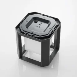 Lucande Baliza LED Serenella, antracita, metal, 27 cm