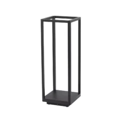 Lucande Baliza LED Thorvid, altura 50 cm, negro