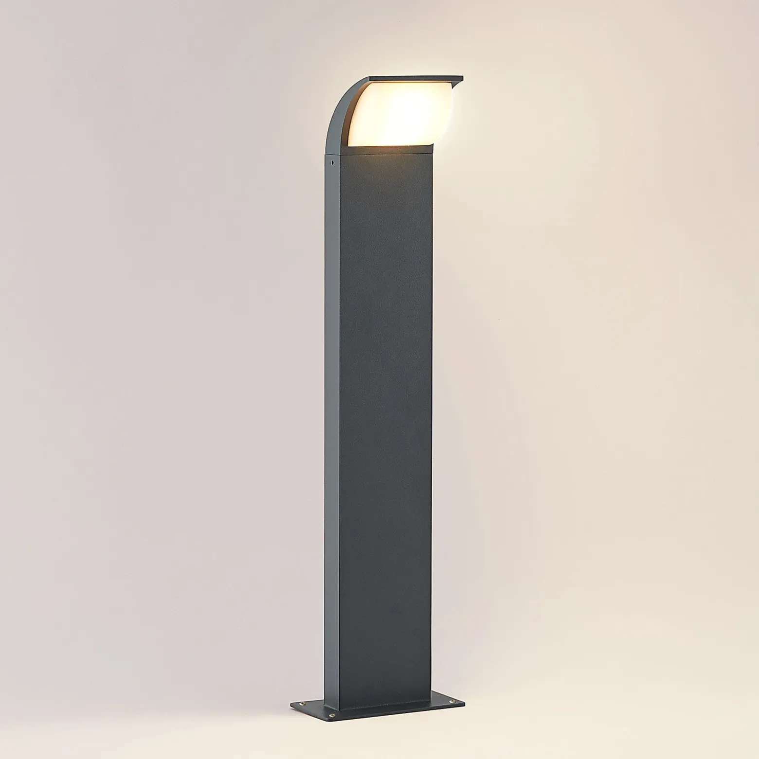 Lucande Baliza LED Tinna, 60 cm, antracita, IP65