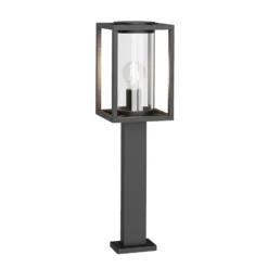 Lucande Bolardo luminoso Ferda, 60 cm, antracita, IP44