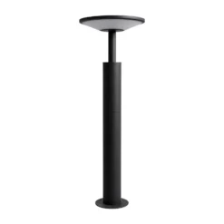 Lucande, bolardo luminoso LED Fenia, 60 cm, antracita, IP65