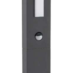 Lucande, bolardo luminoso LED Virgalia, detector de movimiento, 65 cm, IP54