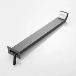 Lucande, bolardo luminoso LED Tinna, 80 cm, antracita, IP65