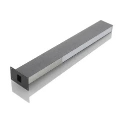 Lucande Bolardo luminoso LED Aegisa, 80 cm, antracita, metal, IP54
