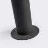 Lucande, bolardo luminoso LED Fenia, 100 cm, antracita, IP65