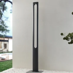 Lucande Dovino farola LED, 200 cm