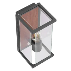 Lucande Elwin aplique, 1 luz, sensor