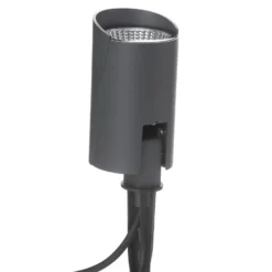 Lucande foco exterior LED Anton, pincho de suelo, antracita, metal