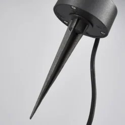 Lucande foco exterior LED Gavin, 33 cm, antracita, aluminio