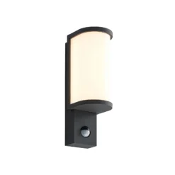 Lucande Jokum aplique LED de exterior, IP54 sensor