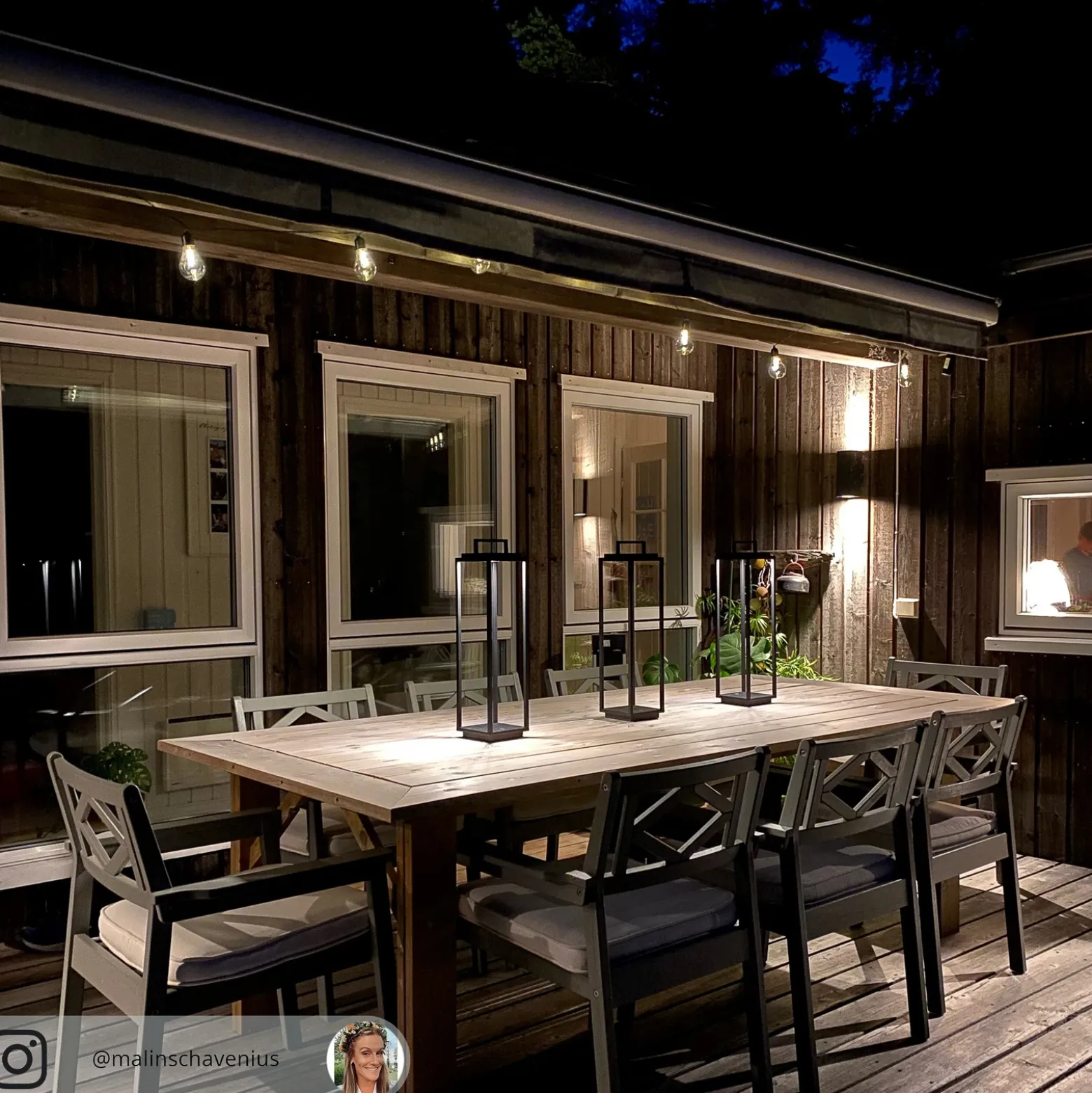 Lucande LED lámpara de exterior Elaja, negro, batería recargable, USB,