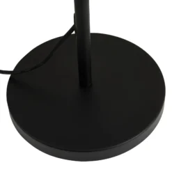 Lucande LED lámpara de pie exterior Heribio, negro, hierro, 153 cm