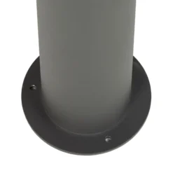 Lucande Lámpara de exterior Dunia, antracita, metal, altura 220 cm