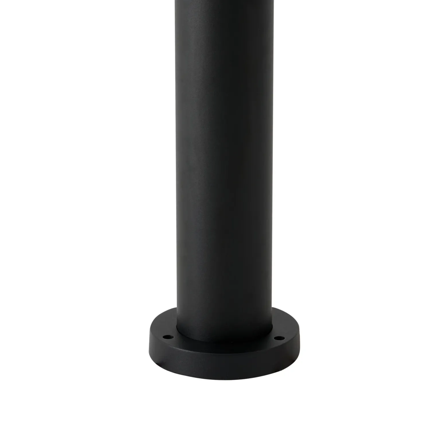 Lucande Lámpara de exterior Siveta, 240 cm, 3 luces, negra, E27, IP65