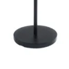 Lucande lámpara de pie LED solar Eligio, bambú, Ø 39 cm, RGB