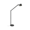 Lucande lámpara de pie Silka, altura 173 cm, negro, metal