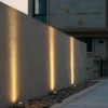 Lucande Lámpara de suelo LED empotrable Kenan, Ø 7 cm, acero inoxidable, IP67