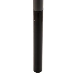 Lucande lámpara exterior LED Akito, antracita, 220 cm, IP54