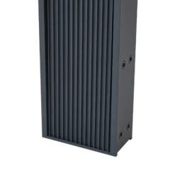 Lucande lámpara exterior LED Tavion, 230 cm, antracita, IP65