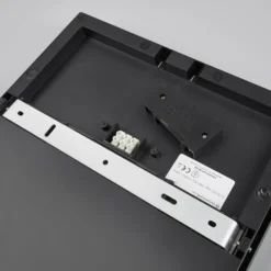 Lucande Lámpara LED de techo para exterior Amra, 30 cm, angular, antracita