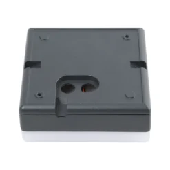 Lucande Lámpara LED de techo Thilo, 16cm, antracita, sensor, IP54