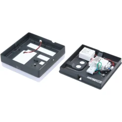 Lucande Lámpara LED de techo Thilo, 16cm, antracita, sensor, IP54