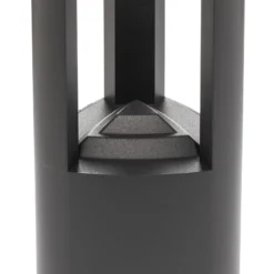 Lucande lámpara sobremuro LED Pirron,50 cm, triangular, IP54