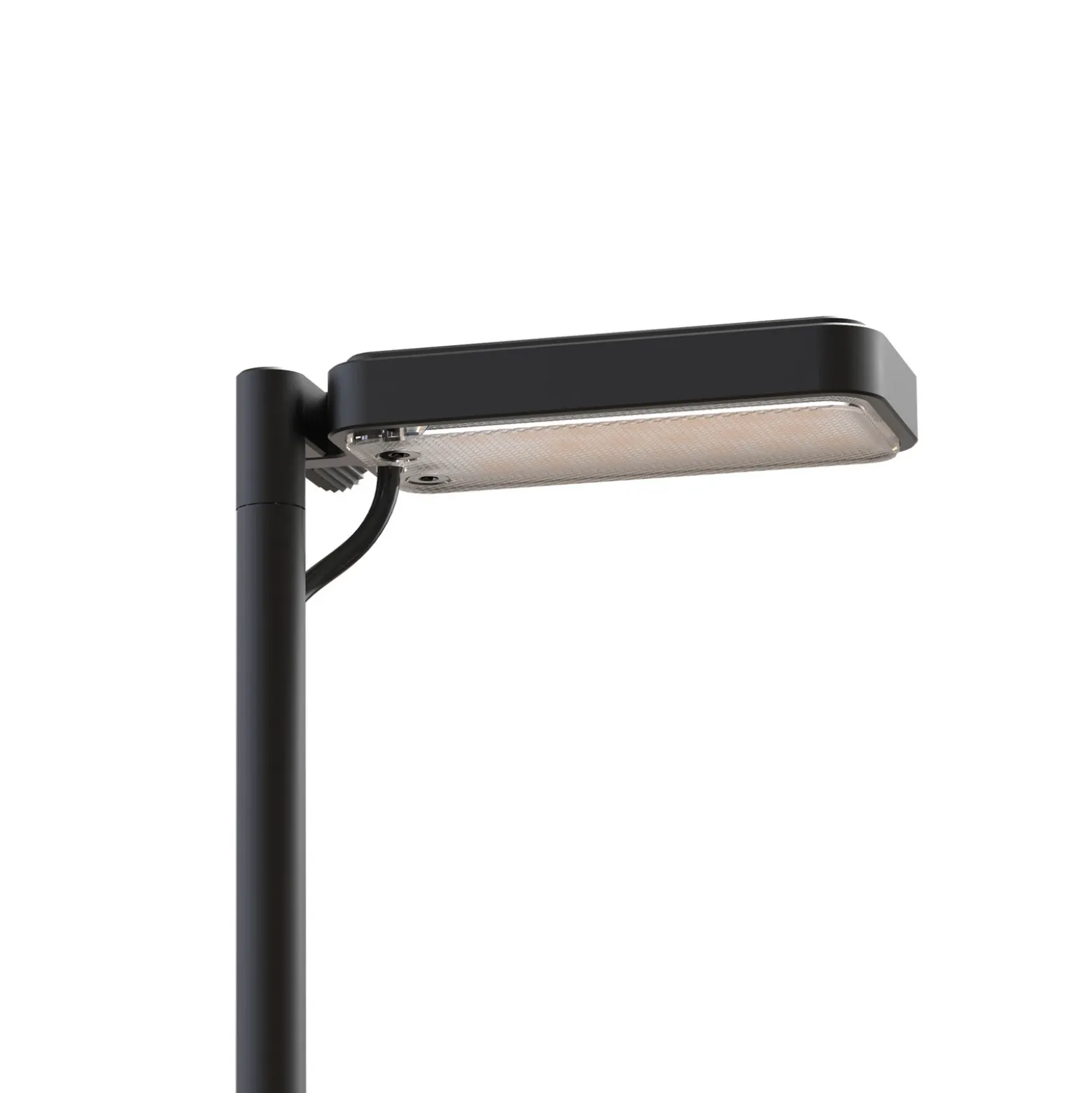 Luceplan Bolardo luminoso LED Flia, 2 luces, negro, plástico