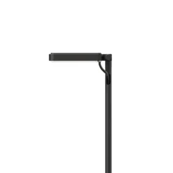 Luceplan Bolardo luminoso LED Flia, 2 luces, negro, plástico