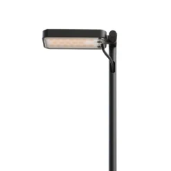 Luceplan Bolardo luminoso LED Flia, 120 cm de altura, negro, plástico