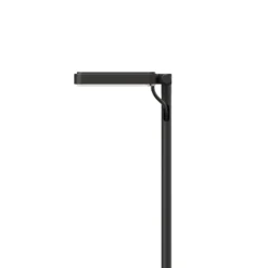 Luceplan Bolardo luminoso LED Flia, 75 cm de altura, negro, plástico