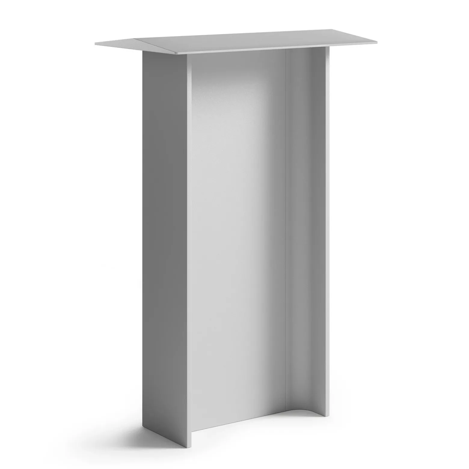 Luceplan Fienile bolardo LED 72 cm gris claro