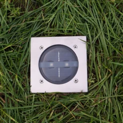 Lugo foco de suelo LED empotrable, IP44, 10,5 x 10,5 cm