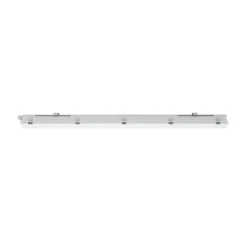 Luminaria LED con difusor RESISTO, gris claro, 120 cm, 17 W, 840 IP66