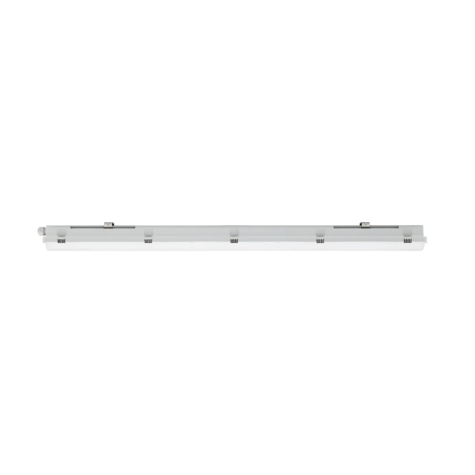 Luminaria LED con difusor RESISTO, gris, 120 cm, 34 W, 840, IP66