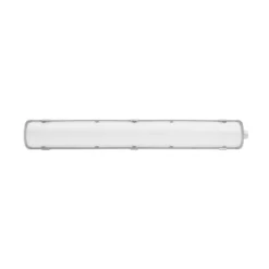 Luminaria LED con difusor RESISTO, gris claro, 65 cm, 15 W, 840, IP66