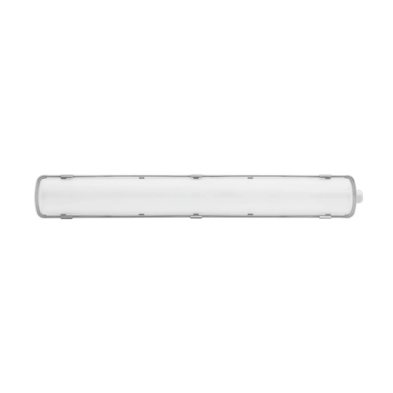 Luminaria LED con difusor RESISTO, gris claro, 65 cm, 15 W, 840, IP66
