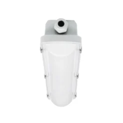 Luminaria LED con difusor RESISTO, gris claro, 65 cm, 15 W, 840, IP66