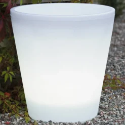 Maceta LED Asís iluminada Ø 37 cm