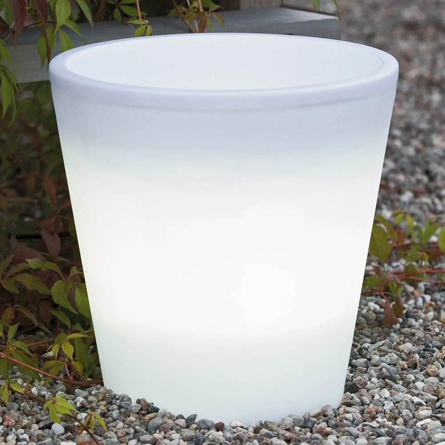 Maceta LED Assisi iluminada Ø 28 cm