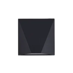 Maytoni Beekman aplique LED exterior 3.000 K negro