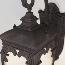 Maytoni Fleur aplique de exterior, bronce