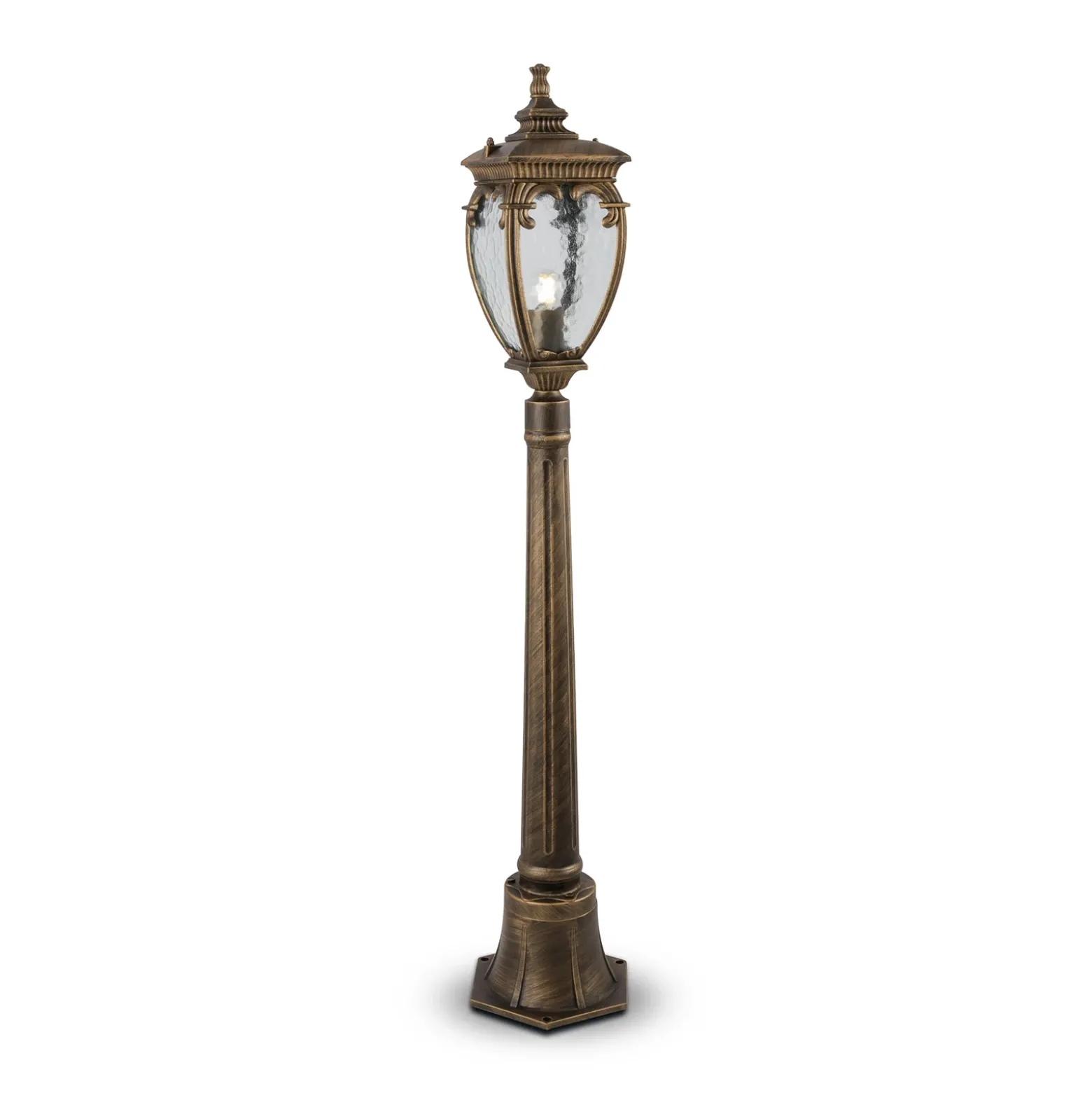 Maytoni Fleur bolardo luminoso, oro